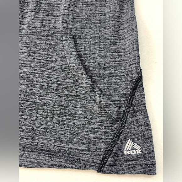 RBX Women's Charcoal Hooded Sweater Long Sleeve Hoodie Shirt Small - Picture 4 of 16